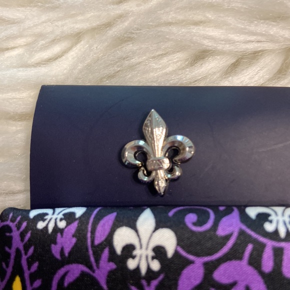 American Lifestyle Man Tie with Lapel Pin brand new color purple - Picture 10 of 11